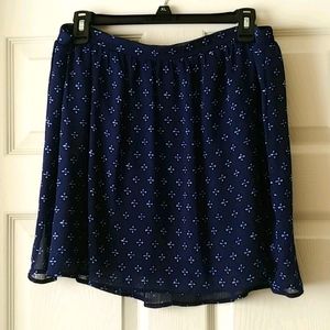 Patterned Layered Skirt